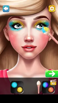 Makeup Salon Makeover Asmr Game android App screenshot 4