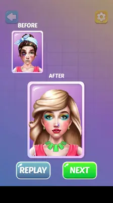 Makeup Salon Makeover Asmr Game android App screenshot 5